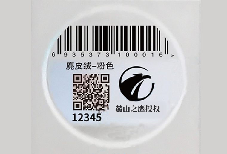 恒峰g22X1喷码设备在防伪标签行业上的利用视频